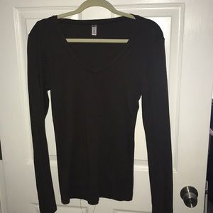 Bella Brown Long Sleeve Top